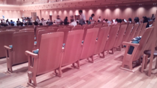 東京オペラシティ　コンサートホール車椅子席