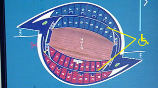 国立代々木競技場 第一体育館 座席表