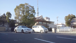 亀戸天神社 駐車場