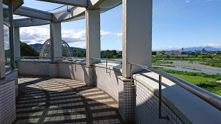 埼玉県立川の博物館 展望台