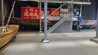 浦安市郷土博物館 船の展示室