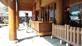 櫻木神社 拝所