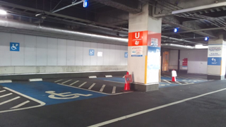 トレッサ横浜 車椅子駐車場