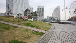 日本丸メモリアルパーク 芝生広場