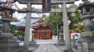 岸城神社 拝殿