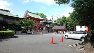 生田神社 駐車場