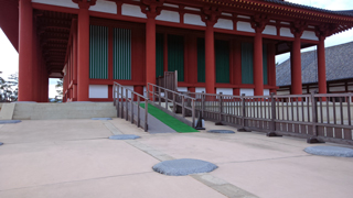 興福寺 中金堂スロープ