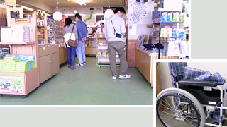 中央アルプス駒ヶ岳ロープウェイ 売店・貸出用車椅子