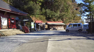 太平山神社 境内駐車場