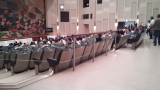静岡市民文化会館 大ホール車椅子席