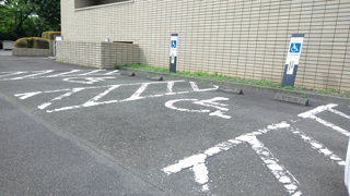 静岡県立美術館 駐車場