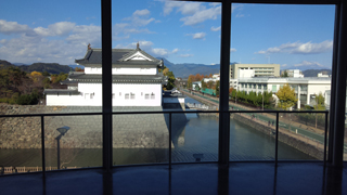 静岡市歴史博物館 展望ラウンジ